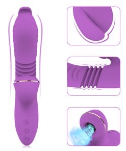 funcionalidades de liebre pulsador con succionador de clitoris